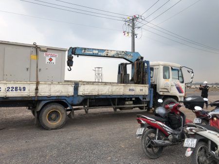 Cho thuê máy phát điện tại Dự án AQUA CTY Biên Hoà Đồng Nai