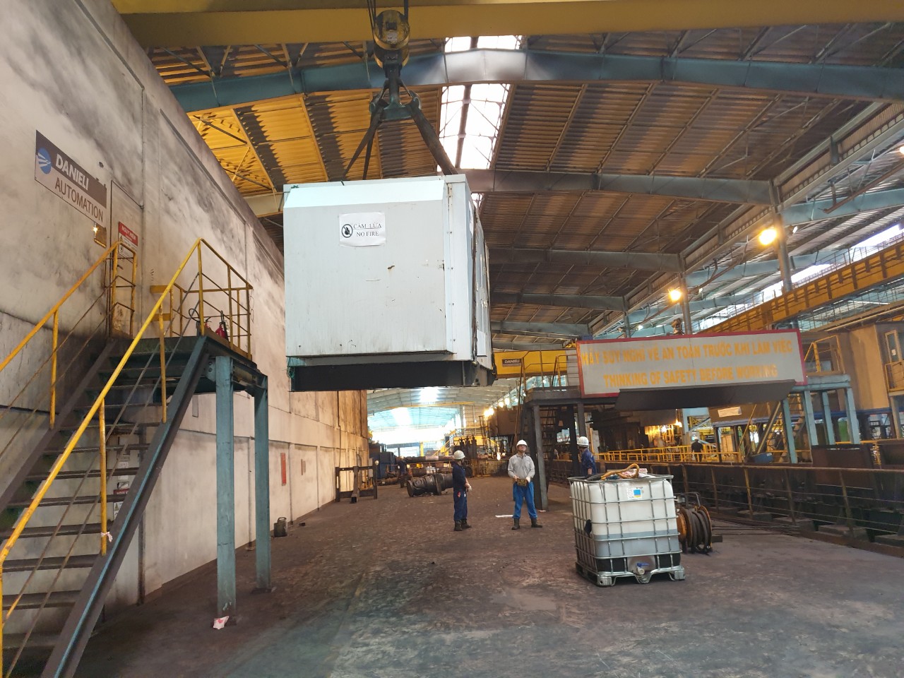 Cho thuê máy phát điện 100kVA Cty POSCO SSVINA Phú Mỹ Bà Rịa Vũng Tàu