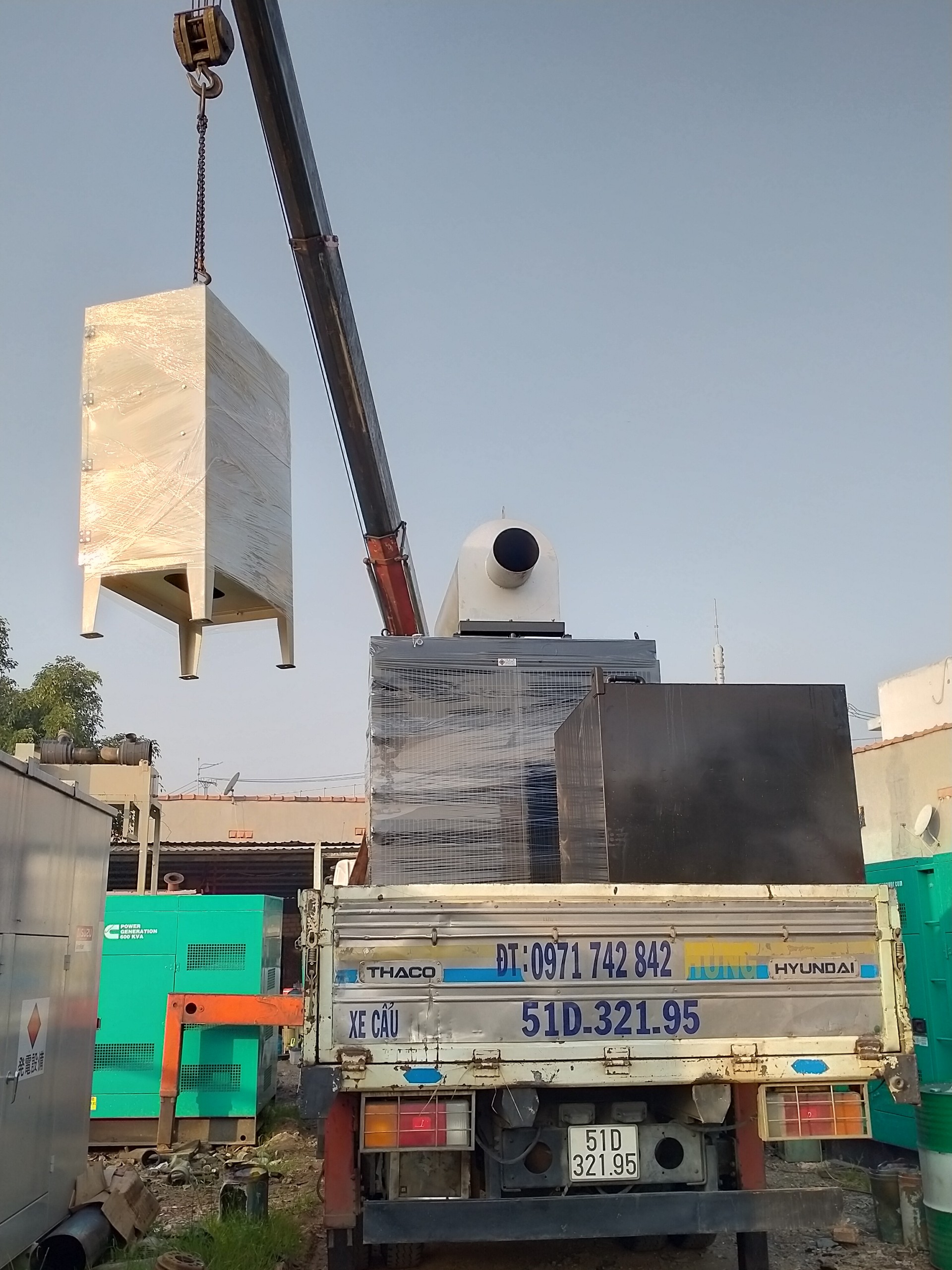 BÁN MÁY PHÁT ĐIỆN MISUBISHI 800KVA TẠI BÌNH PHƯỚC