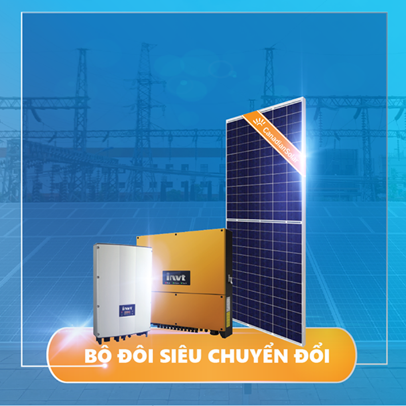 Canadian Solar và Sungrow bộ đôi siêu khung