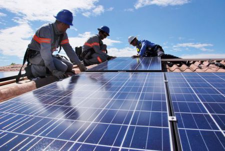 ĐIỆN NĂNG LƯỢNG MẶT TRỜI TẠI DĨ AN