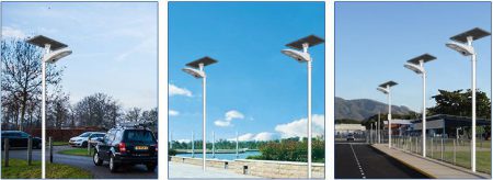 hệ thống đèn năng lượng mặt trời chiếu sáng đường phố