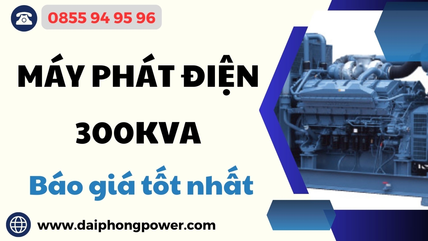 Máy phát điện 300kva